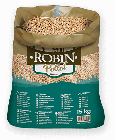 worek pelletu opałowego Robin do kupienia w Pile lub sklepie internetowym